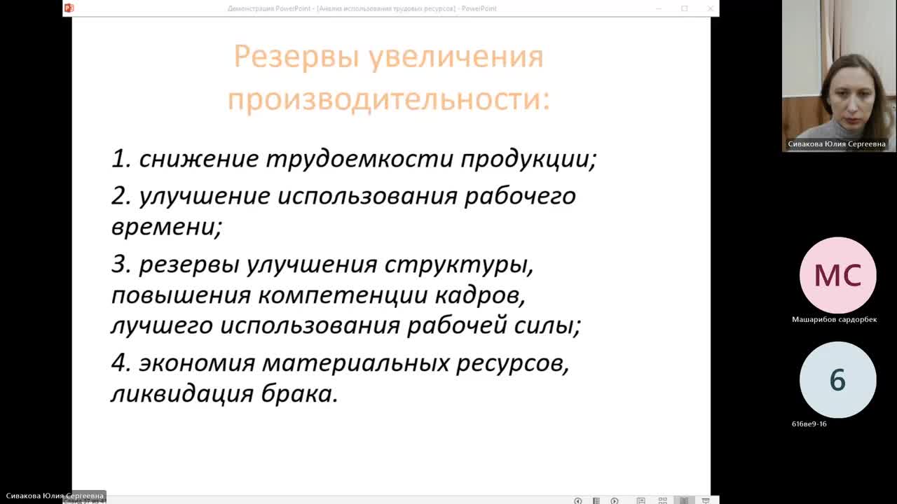 ЭА 20.11.2023 18:55 Сивакова Ю. С.